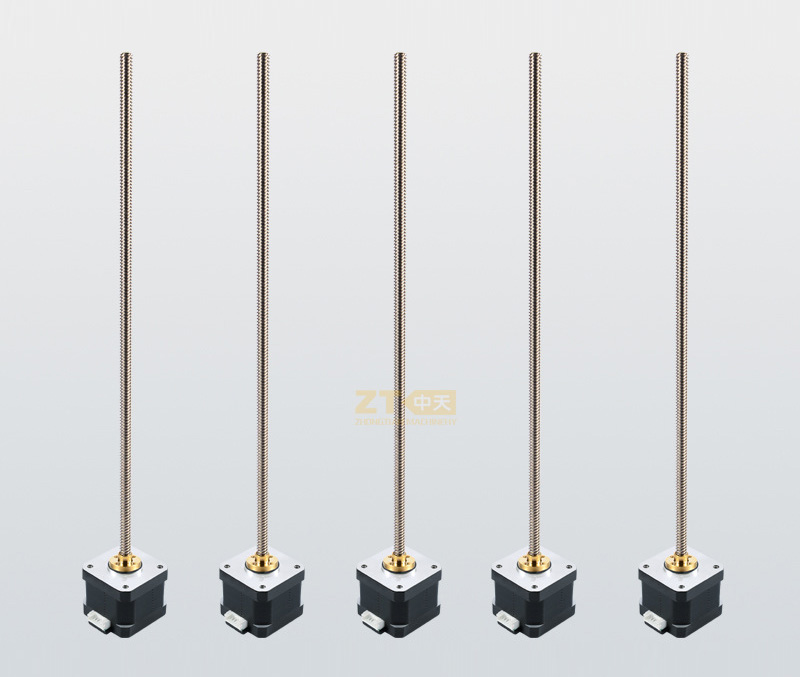 42步進(jin)直線電(dian)機3d打印(yin)機雕刻(ke)機導程(cheng)絲杆步(bu)進電機(ji)滾珠絲(si)杆步進(jin)電機